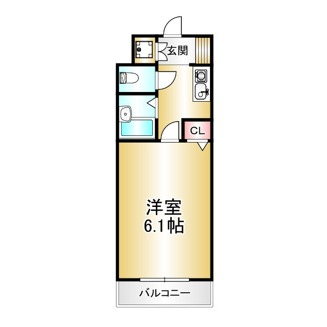 セレッソ中川の間取り|別号数タイプ