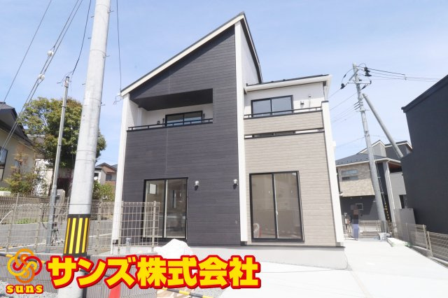 郡山市安積町南長久保１丁目2期　　　１号棟　　　安積第3小学校、安積第２中学区の外観|南西側から見た外観