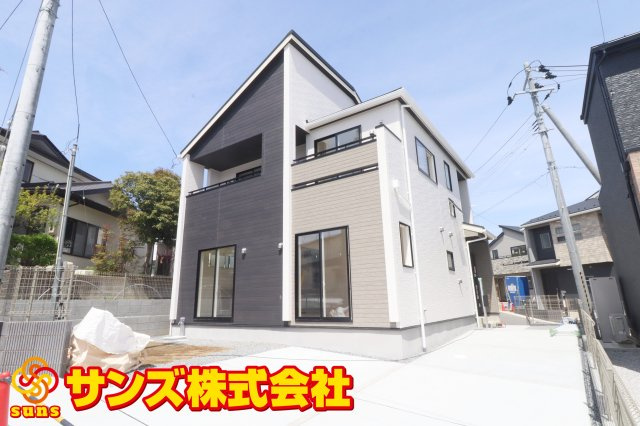 郡山市安積町南長久保１丁目2期　　　１号棟　　　安積第3小学校、安積第２中学区の外観|南側から見た外観
