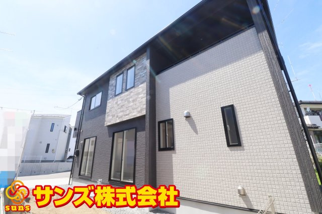郡山市安積町南長久保１丁目2期　　　３号棟　　　安積第3小学校、安積第２中学区の外観|南東側から見た外観
