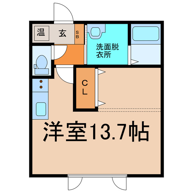 クロスフォレの間取り
