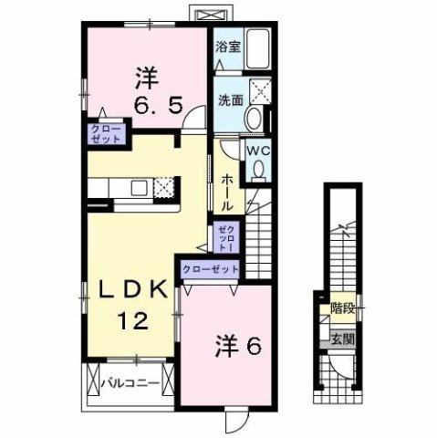 グリーンヴィレッジの間取り