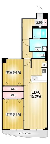 ライオンズマンション栄第2|名古屋市の賃貸ならMy賃貸の間取り|ライオンズマンション栄第2