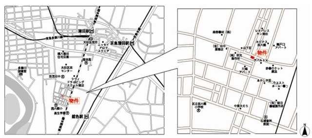 レオーノの地図