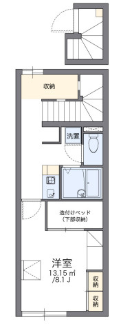 【間取り】 | レオパレスシャンテＢ