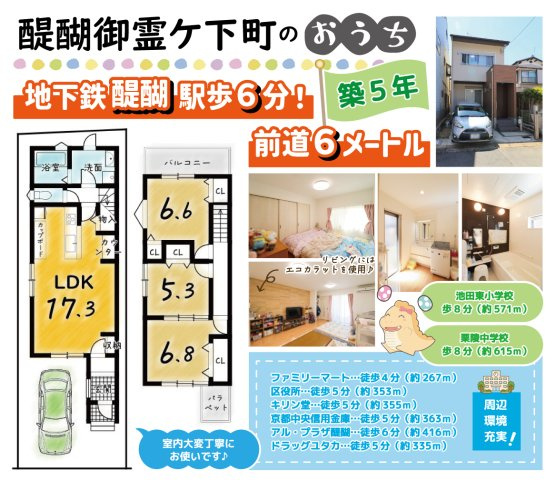 醍醐御霊ケ下町