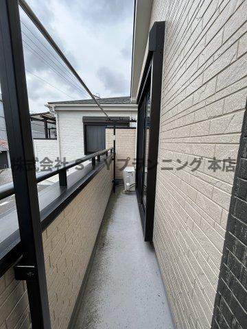 仲介手数料0円！西区清里町戸建のバルコニー
