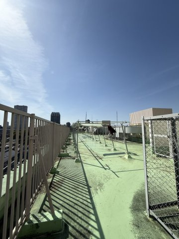 高輪ホワイトマンションのその他共用部分|屋上物干し場所