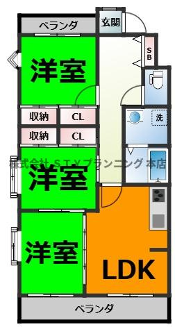 仲介手数料0円！PASTORAL-Nの間取り