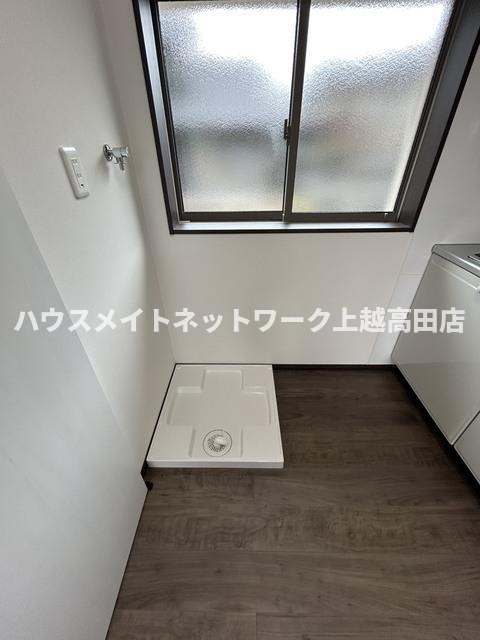 ファーストクラス桜の洗面所|洗濯機置場