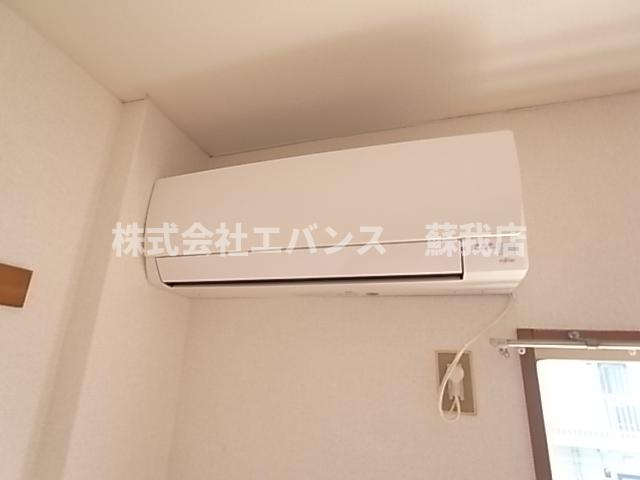 【設備】 | サニーハイツ大森台A | エアコン1基完備