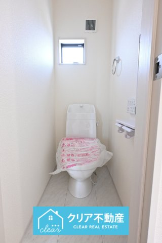 【トイレ】 | 第１伊勢崎国定　リーブルガーデン | 2階にもトイレがあるので忙しい朝も分けて使えます！