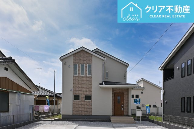 【前面道路含む現地写真】 | 第１伊勢崎国定　リーブルガーデン | 前面道路が広く日当たりのよい区画です♪