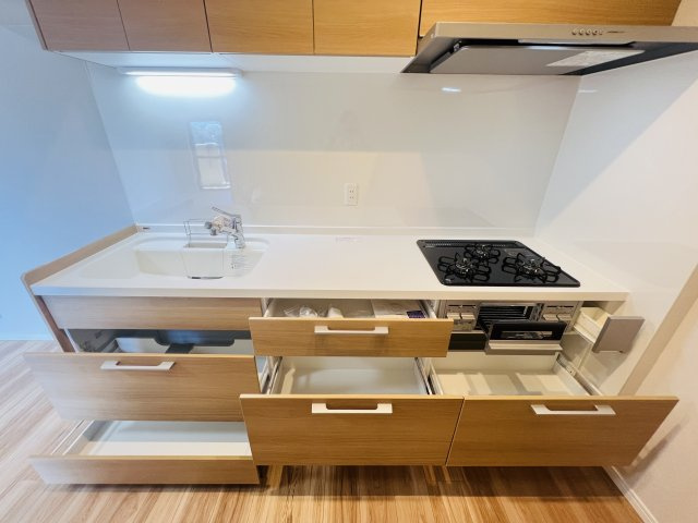 ライオンズマンション志真志のキッチン|きれいなキッチンです