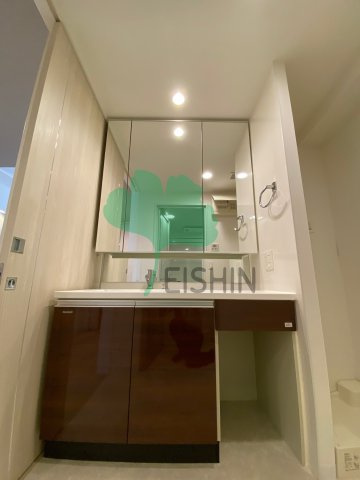 ウェルブライト博多ステーションの洗面所|シンプルで使いやすい洗面台です！