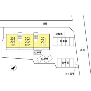 【区画図】 | ラ・リヴィエールⅢ | 区画図です