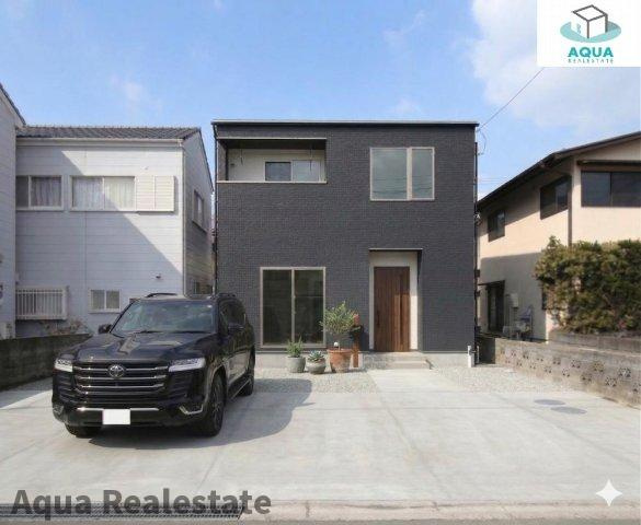 オール電化デザイナーズハウス南田宮建売⑨の外観|落ち着いた雰囲気の外観です