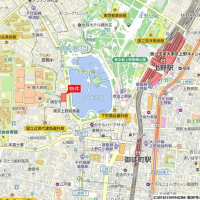 【地図】 | ＢｒｉｌｌｉａＴｏｗｅｒ上野池之端