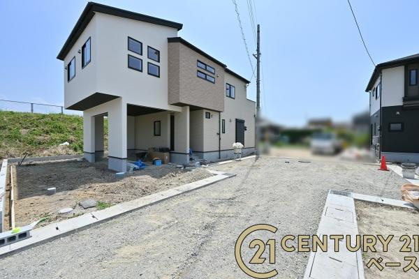 奈良市東九条町 １号棟 ／新築一戸建の前面道路含む現地写真