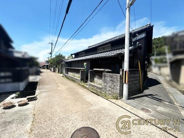 桜井市金屋　建築条件なし土地の前面道路含む現地写真|■現地撮影写真■ お気軽にお問い合わせください。