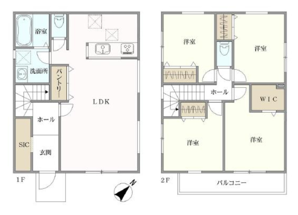 『八王子市新築戸建て』八王子市北野台1-25-4【仲介手数料無料】