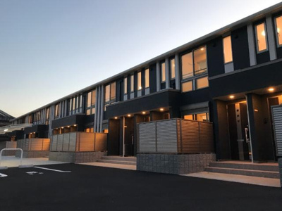 【外観】 | Casa石生 | 外観写真（夜）