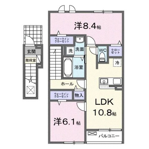 【間取り】 | ＤＫＢ－袋井Ⅱ