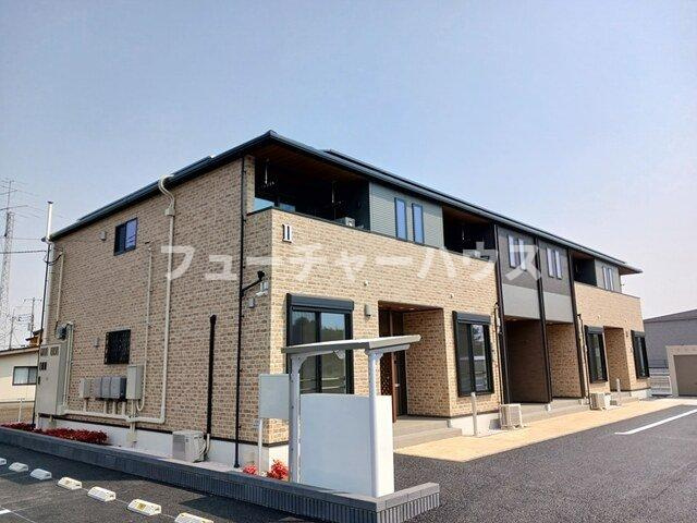 エスポワールひたちなか　Ⅱの外観|外はこのようになっています