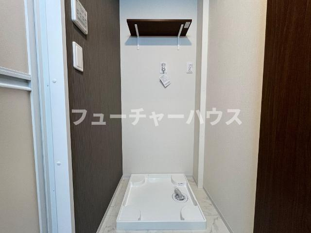 仮）水戸市笠原町新築アパートのその他|洗濯機置場（イメージ）