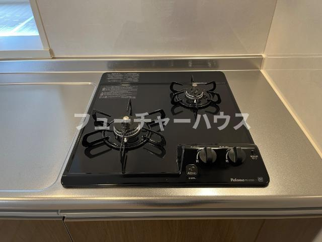 仮）水戸市笠原町新築アパートのその他|ビルトインコンロ（イメージ）