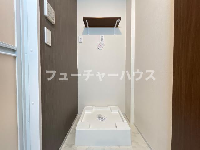 仮）水戸市笠原町新築アパートのその他|洗濯機置場（イメージ）