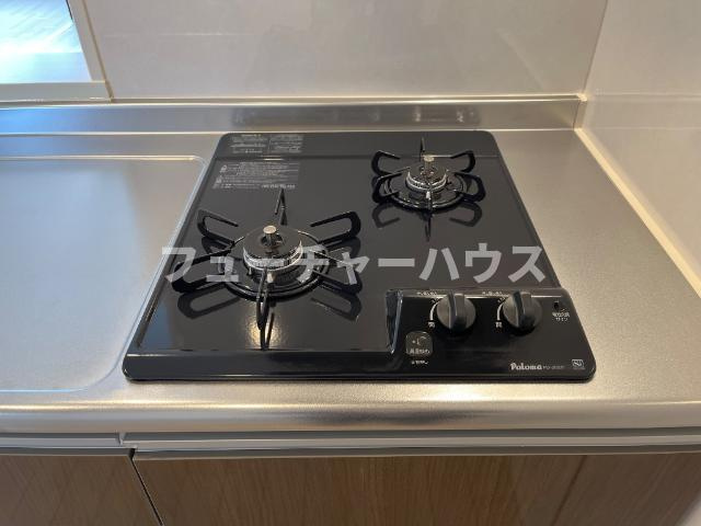 仮）水戸市笠原町新築アパートのその他|ビルトインコンロ（イメージ）