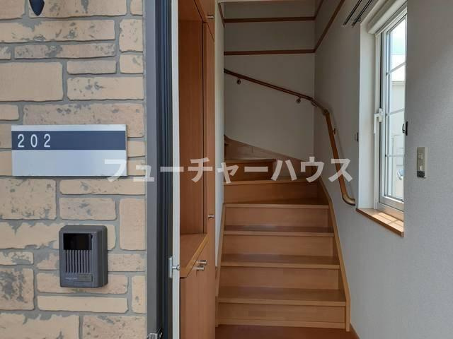 クレールメゾンＡの玄関