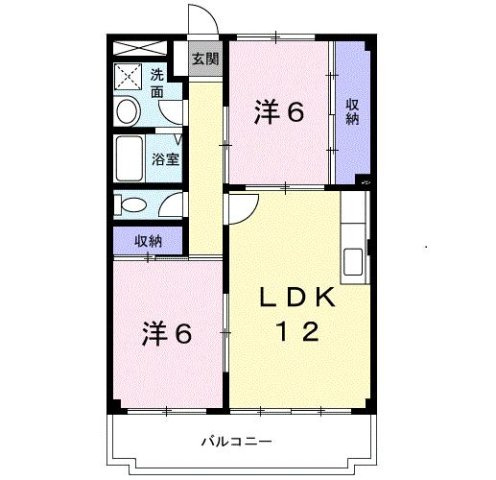 【間取り】 | グレイス小山Ａ