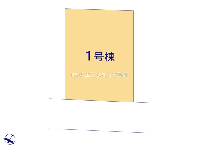 『八王子市新築戸建て』八王子市片倉町616-20【仲介手数料無料】　２２期の区画図|～仲介手数料無料☆八王子ひなた不動産～八王子市片倉町　新築戸建て