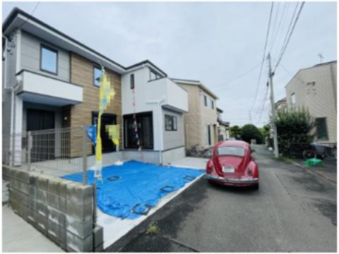 『八王子市新築戸建て』八王子市片倉町616-20【仲介手数料無料】　２２期の前面道路含む現地写真|～仲介手数料無料☆八王子ひなた不動産～八王子市片倉町　新築戸建て