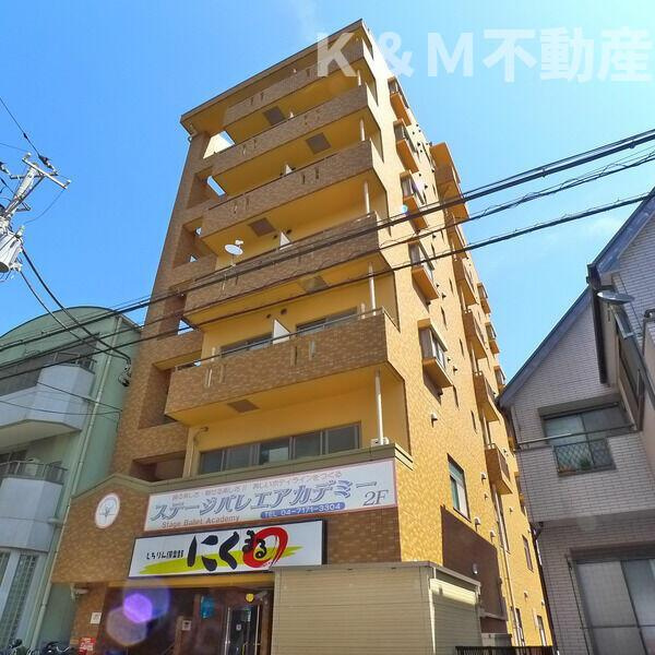 第２フジビルのバルコニー|バルコニー付きです
