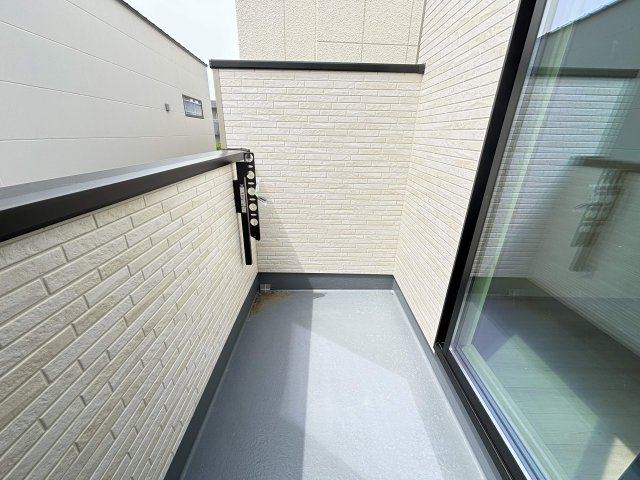 沼津市東熊堂の新築一戸建のバルコニー