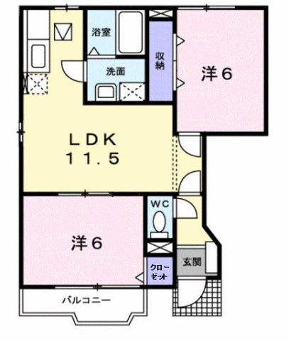 エトワールの間取り
