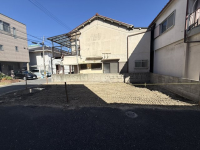 【前面道路含む現地写真】 | 【プレイワーク榎元町4丁】榎小・新築建売・４LDK・駐車２台 | 前面道路含む現地写真です