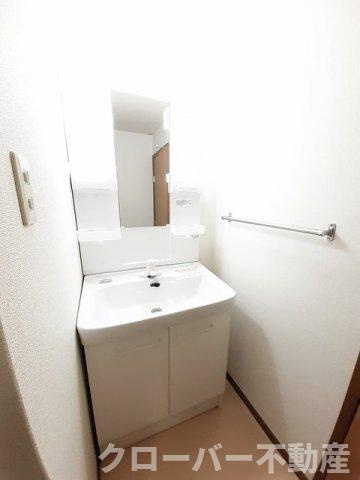 アンソレイエ　Ａの洗面所