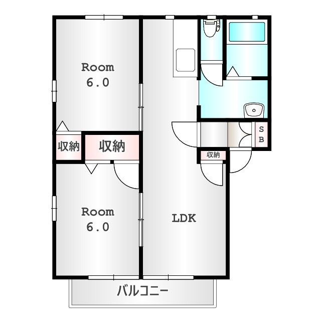 三宮ヒルズ　Bの間取り|他社様掲載物件もまとめてご紹介、ご案内可能です(^^)/