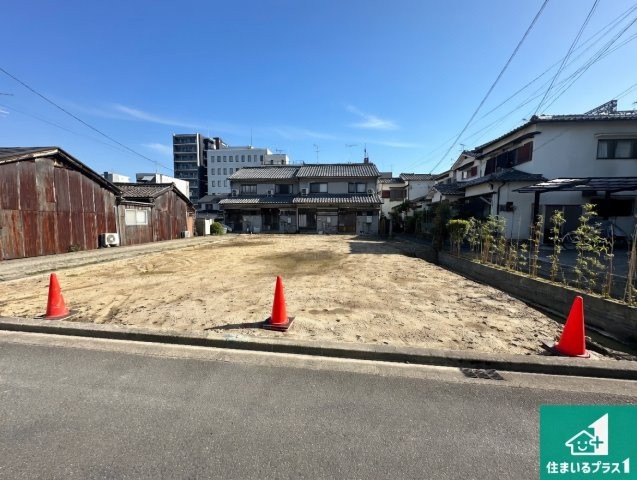 ●5(土)6(日)現地案内可能！　奈良市芝辻町　全2邸の外観|現在はこんな感じです。完成までが待ち遠しいですね。