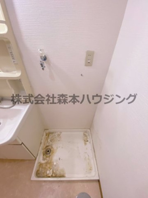 【設備】 | 　ベルデュール四條畷 | 室内洗濯機置き場です