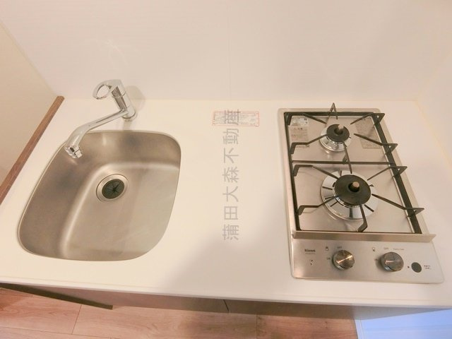 ベルファース大森山王のキッチン|2口ガスキッチン