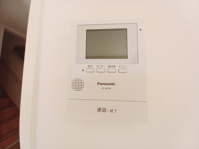 那珂市中台第２の防犯設備|TVモニター付きインターホン