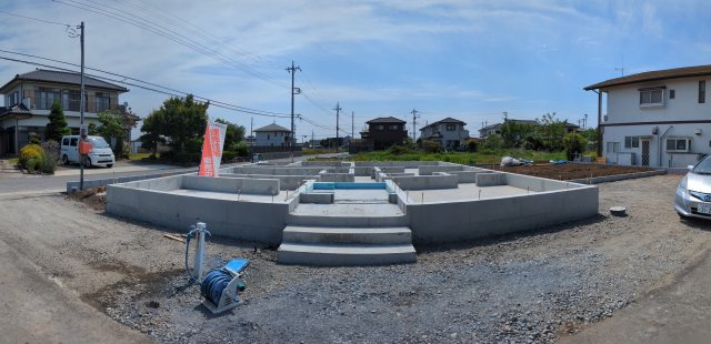 那珂市中台第２の前面道路含む現地写真|前面道路含む現地写真です（2026年5月撮影）
