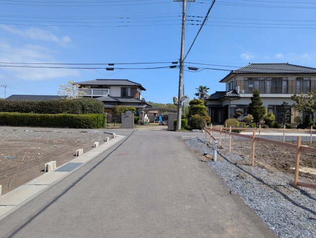 那珂市中台第２の前面道路含む現地写真|前面道路含む現地写真です
