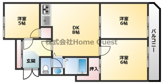 【間取り】 | ヴェール上小阪