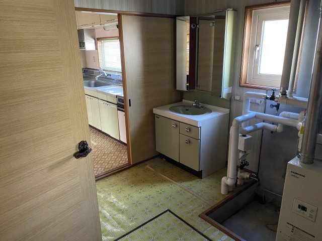網走市潮見2丁目8-10中古住宅の脱衣所